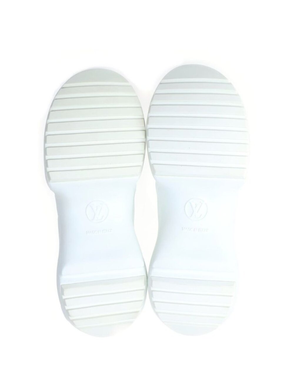 Louis Vuitton LV Acryte Line Monogram Lace Up High Cut Shoes Sneakers White - Picture 5 of 6